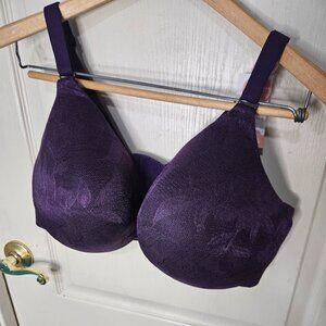 Lane Bryant Cacique Bra, Purple, 40 F
